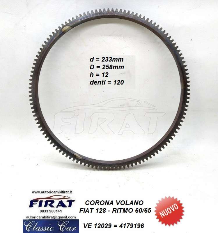 CORONA VOLANO FIAT 128 - RITMO (12029)